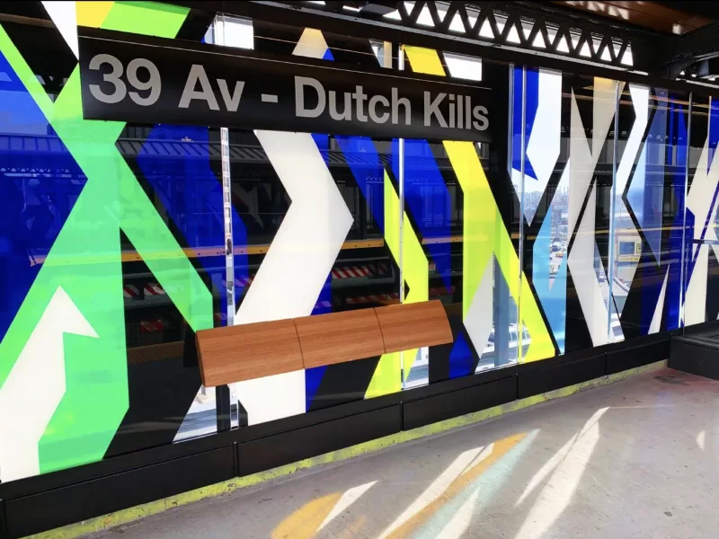 Métro de New York - Sarah Morris